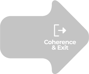 Arrow Coherence and exit grey