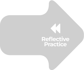 Arrow Reflective Practice grey